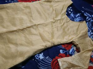 Beige Kurta set