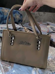 Chic Taupe Handbag