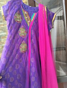 Banarasi Flared kurta set