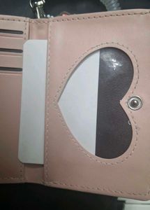 Cute wallet WITH A CAT KEYCHAIN