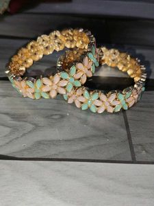 Floral Design Bangles