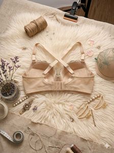 Elegant Embroidered Bra