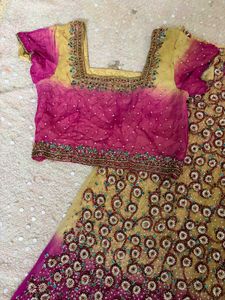 y2k Embellished Lehenga Choli Set