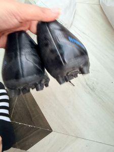 Men's Black &amp; Blue Soccer Cleats