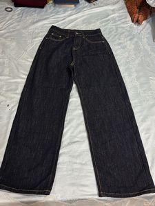 Navy blue denim
