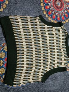 Chic Knit Sleeveless Sweater Vest