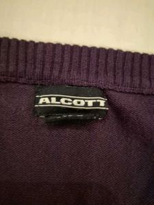 Sleevless Sweater Purple Original Alcott Brand