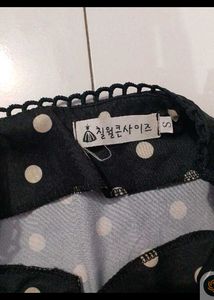 Chic Polka Dot Maxi Skirt
