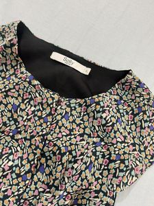 Floral Print Mini Dress