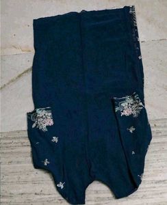 Embroidered Teal Kurta Set