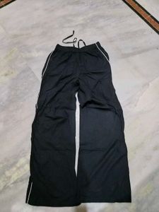 newme Black Wide Leg Pants