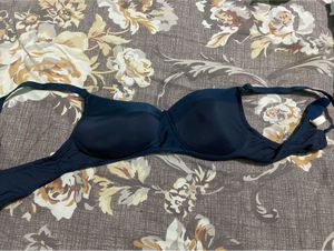 Navy Blue Padded Bra