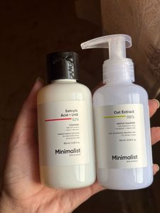 Minimalist Salicylic Acid & Oat Extract Cleansers