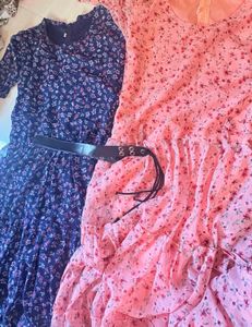 Floral Print frocks (Set of 2)
