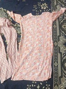 short height girl kurta set
