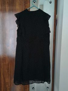 Chic Polka Dot Ruffled dress