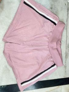baby pink daily sports gym shorts girl women