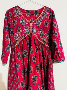 Pink Flare suit set worn once