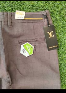 Louis Vuitton Checkered Trousers