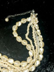 Multi-Strand Pearl Necklace