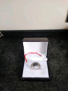 Antique Ring Pure Silver (Wt: 5.010gm)