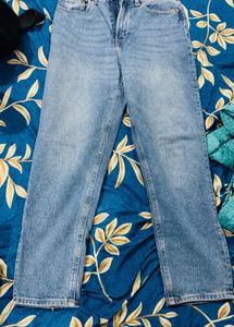 Slim Mom High Ankle Jeans