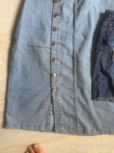 Bundle of 2 Denim Skirts
