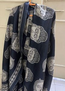 Buddha Print Scarf(dupatta)