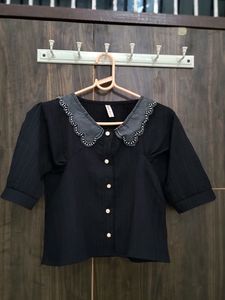 Black Crop Top