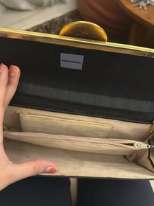 black envelope crossbody bag