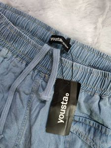 Denim Mini Skirt