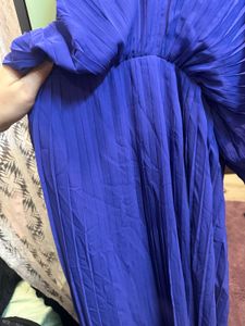Vero Moda Marquee Purple Pleated Maxi Dress