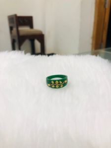 Pure Gold Plated Ladies Ring (wt:0.300g)