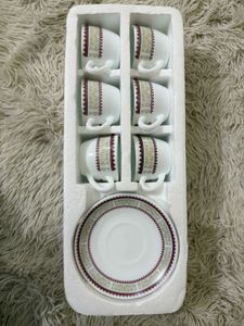 Borosil Larah 12-PC Cup &amp; Saucer Set