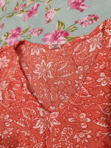Floral Short Kurti
