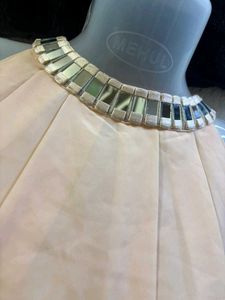 Peach Halter Top