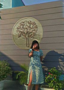 Beautiful Sea Green Partywear Dress ✨