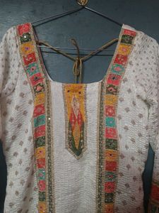Boutique stitched Bubble silk Kurta Set