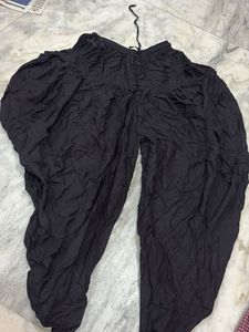 Stylish Black Dhoti Pants