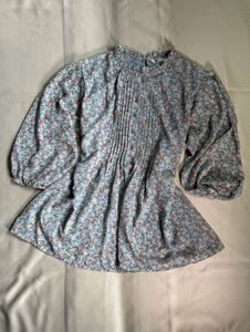 Floral Print Blouse