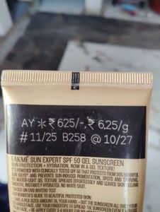 Lakme Sun Expert Gel Sunscreen SPF 50
