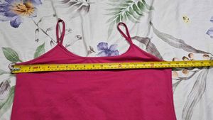 Zara Basic Spaghetti Strap Camisole Top