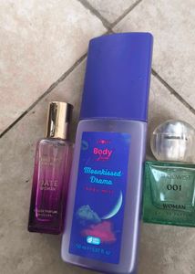 Body Mist empty bottles
