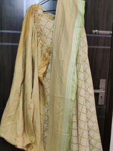 Elegant Yellow Kurta Set