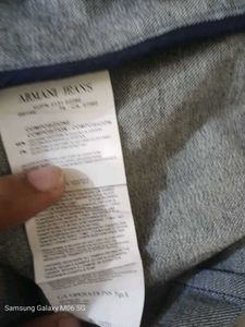Armani original Jeans Denim Vest