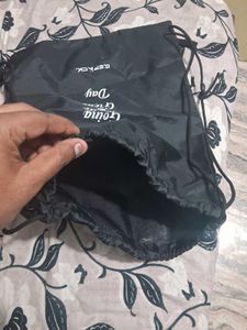 Men Canvas Black Sling