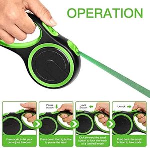 Pets Empire Adjustable Retractable Dog Leash 5 Mtr