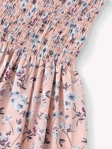 Floral Smocked Top
