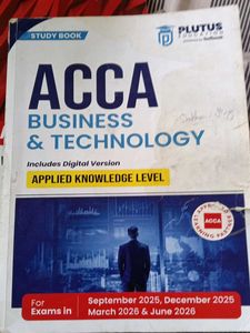 ACCA Business & Technology Study Book