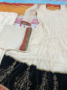 Elegant Anarkali Kurta Set with Dupatta